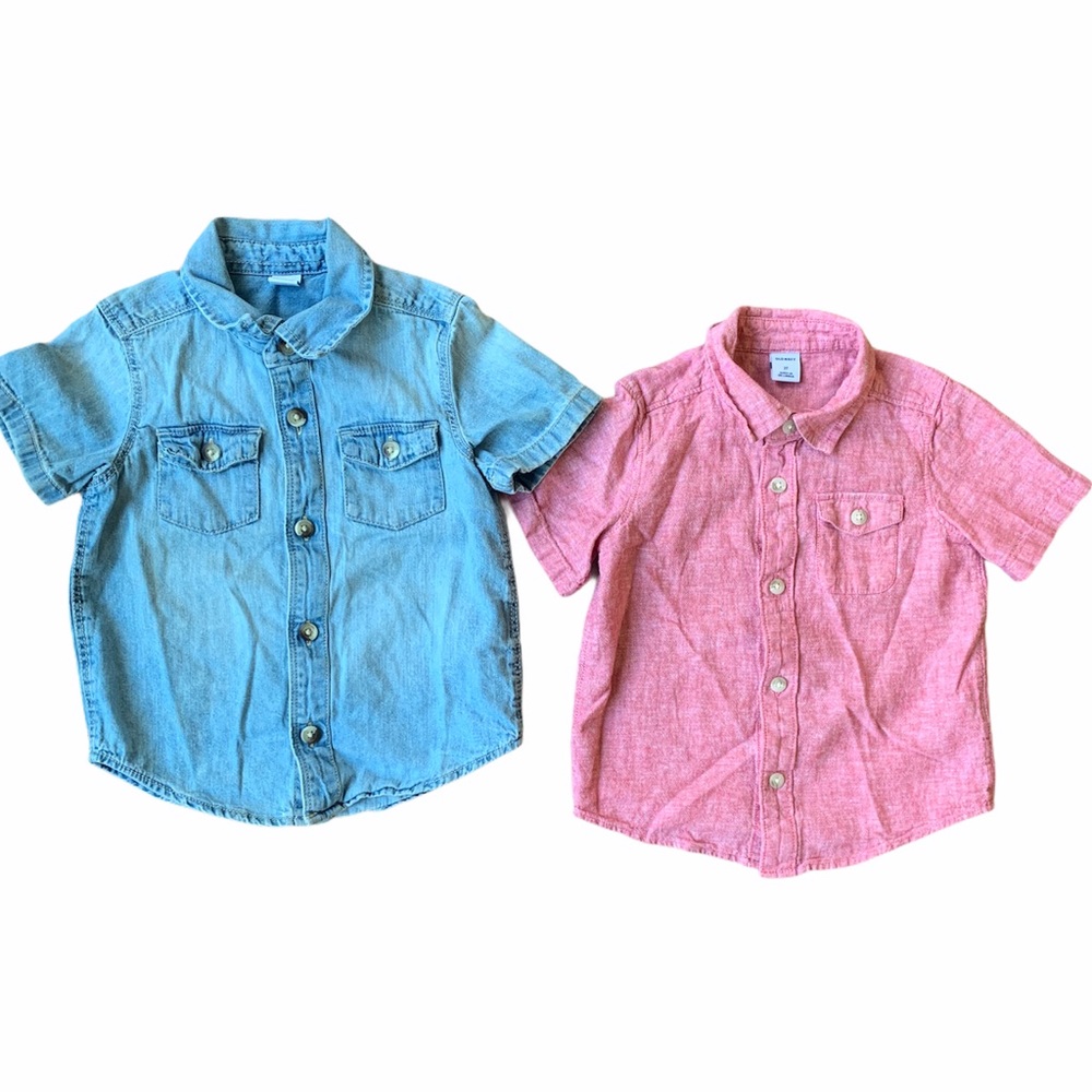 Old navy bundle 2 button down shirts